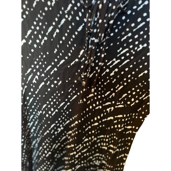 Wet‎ Seal Women's Small Black & White Rayon Dress - Picture 5 of 9